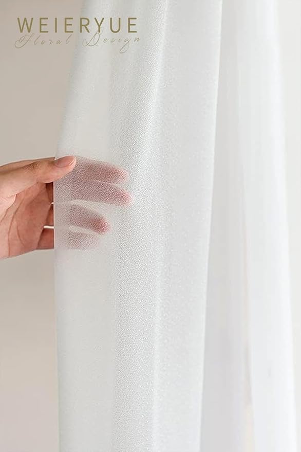 Artificial Wedding Arch Flowers Kit(Pack of 3),2Pcs Artificial Flower Arch Decor,1Pcs Sheer Drape for Wedding Ceremony Arbor for WeddingCeremony (Sunflower Wedding)