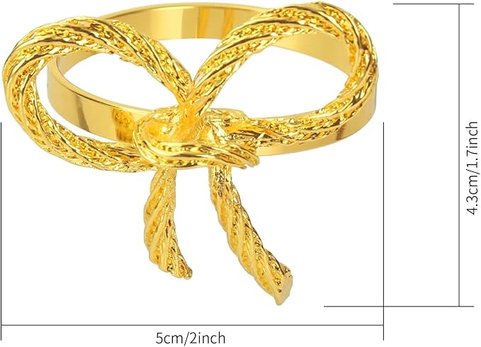 Pack of 50 Napkin Rings Alloy Hollow Out Flower Napkin Holder Dinning Table Napkin Ring for Dinner Parties Wedding Banquet Table Setting Family Gatherings Table Decor(Gold,50)