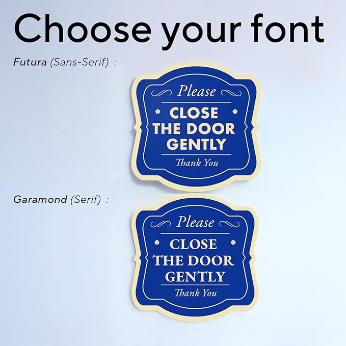Custom Decorative Outdoor Metal Sign, Personalized Aluminum Driveway Sign - Waterproof, Made in USA - Design 3 Blue Steel 18x18 In