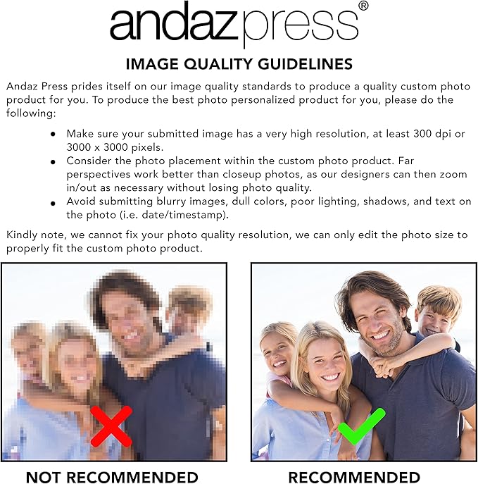 Andaz Press Bulk Photo Personalized Gift and Party Favors Collection, Hanging Pennant Party Banner with String, Custom Photo, 18 pennants, Approx 6 feet long, 1-Pack
