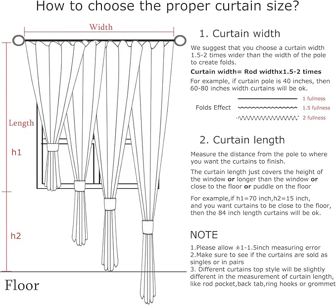 Vision Home Soft Pink Pinch Pleated Semi Sheer Curtains Textured Linen Blended Light Filtering Window Curtains 84 inch for Living Room Bedroom Pinch Pleat Drapes with Hooks 2 Panels 40" Wx84 L