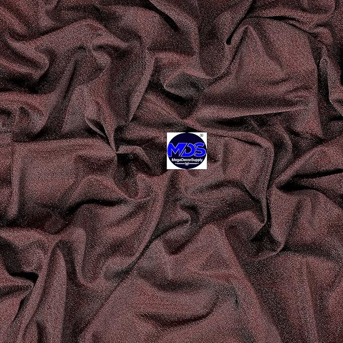 MDS Halloween Chiffon Draping Fabric - 1 Panel, 30" Wide x 40ft Long - Sheer Spooky Arbor & Canopy Drapery for Haunted House Backdrops, Party Ceilings, DIY Costumes & Themed Events - Burgundy