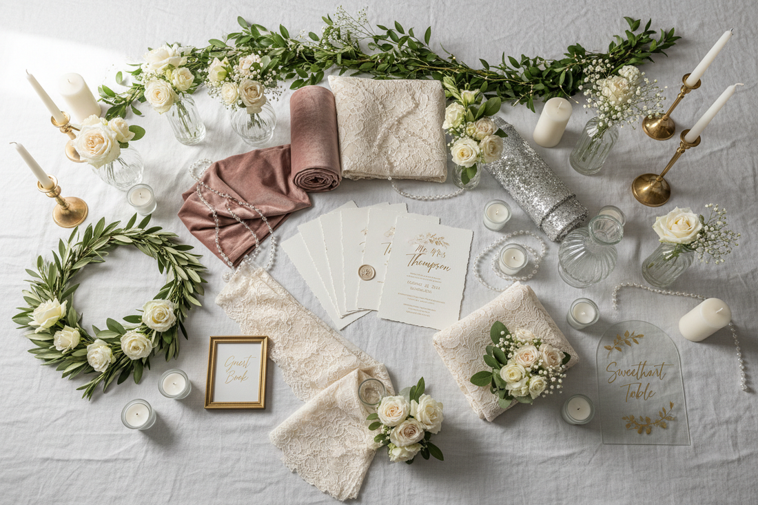 The Ultimate Wedding Decor Checklist: Everything You Need for Your Big Day