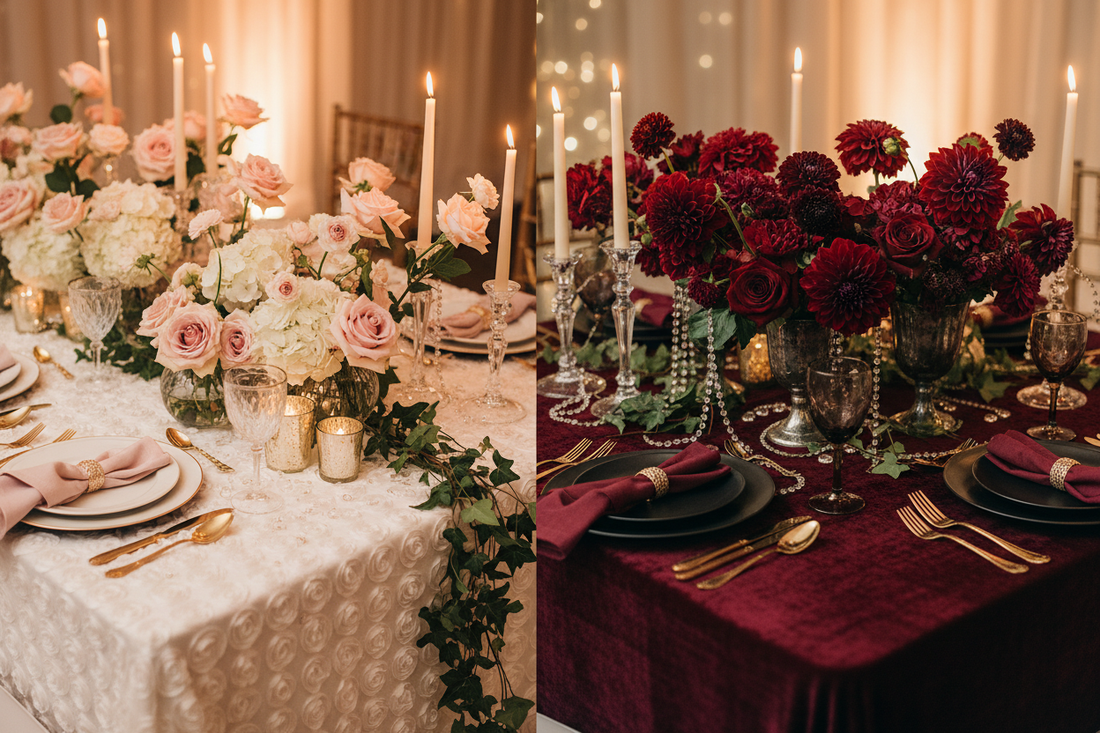 How to Choose the Perfect Wedding Color Palette for Your Decor