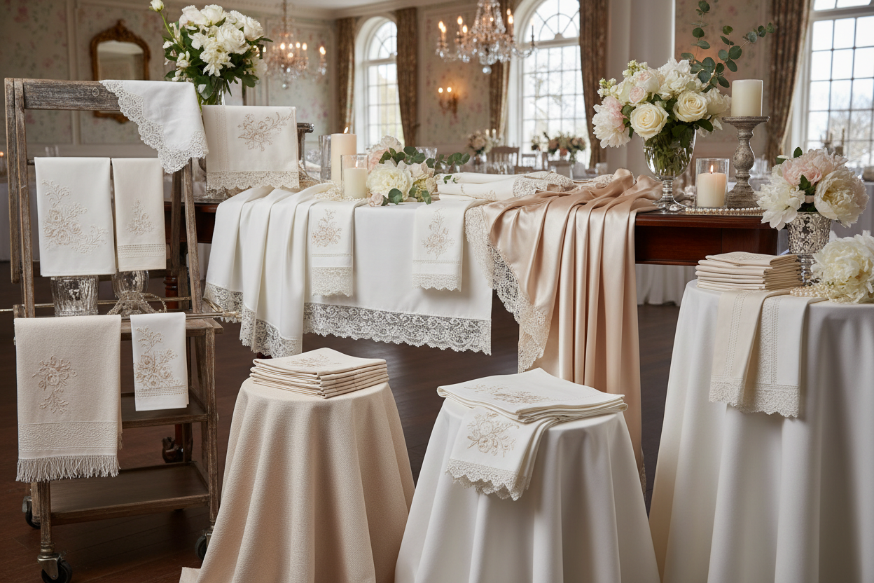 Wedding Kitchen & Table Linens