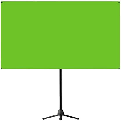 Valera 90in Green Screen Backdrop with Stand for Streaming, Ultra Portable 2 Min Setup, Portrait & Landscape, Tripod & Wall Mount, for Tiktok Zoom Video Meetings & More, +1k Free Backgrounds Included