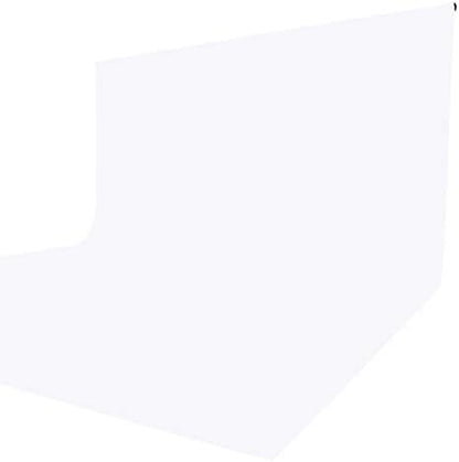 ISSUNTEX 5X6.5 ft White Background Backdrop,Photo Studio,Collapsible High Density Screen for Video Photography and Television