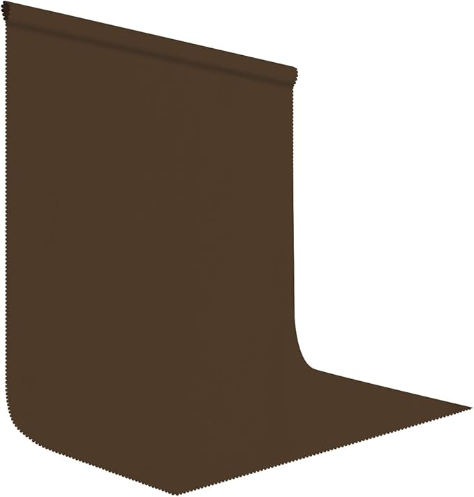 5x7FT Brown Screen Backdrops for Photography,High Density, Wrinkle Resistant, Photo Video Studio, Party, Events,Home Decor