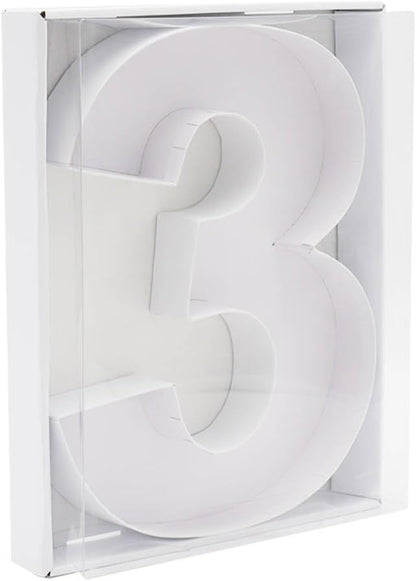 12" Fillable Cardboard Number Charcuterie Gift Cupcake Box With Cover Sweets Packaging (3)