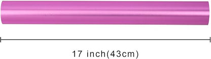 Garbendy Purple Wrapping Paper - Solid Color Metallic Sparkle Paper Perfect for Birthday, Wedding, Baby Shower, Party - 17 Inch X 33 Feet