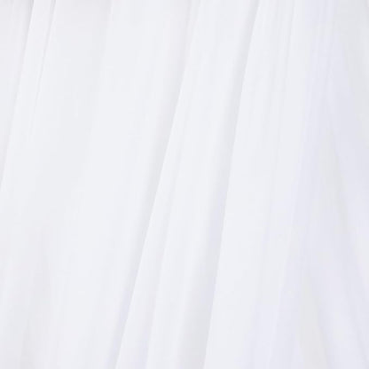 MLMC White Sheer Wedding Arch Draping Fabric 1 Panel 29" x 20 FT Extra Long Airy Gauze Drapes Backdrop Curtains 6.6 Yards Light Weight Outdoor Drapery Panels for Wedding Ceremony Church Events Decor