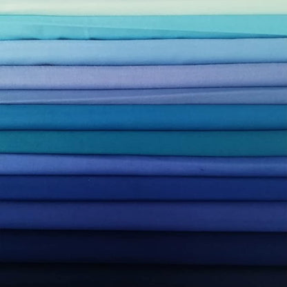 50 PCS 12" x 12" Precut Multi-Colors Cotton Fabric Squares Fabric Bundles for Sewing & Quilting Beginners