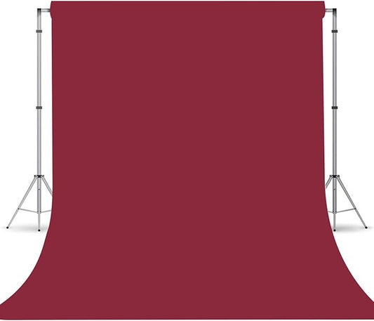 Wine Red Photography Backdrop for Photoshoot, Photo Backdrop Curtain, Perfect Wine Red Backdrops for Party Portrait Photoshoots Video Studio 6FTx9FT