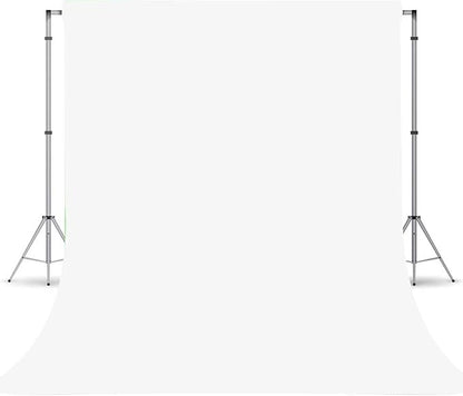 White Photography Backdrop for Photoshoot, Photo Backdrop Curtain, White Backdrops for Party Portrait Photoshoots Video Studio 6FTx9FT