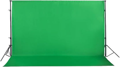 Green Screen Backdrop 10x7ft Photo Backdrop Chromakey Muslin Portrait Green Backdrop for PS Keying/Video Creation/Studio Portrait Shoots