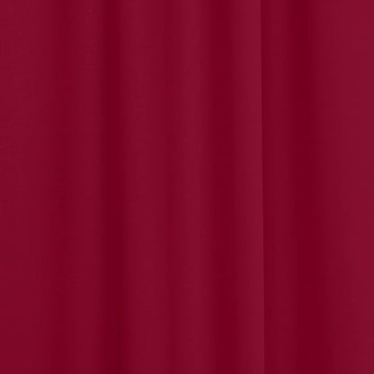 AK TRADING CO. 10 feet x 10 feet Polyester Backdrop Drapes Curtains Panels with Rod Pockets - Wedding Ceremony Party Home Window Decorations - Burgundy (DRAPE-5x10-BURGUNDY)
