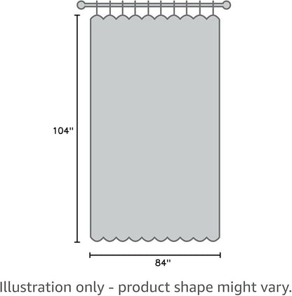 FANLI 2 Panels Star Blackout Curtains for Kid Girls Bedroom Living Room Darking Stripe Double Layer Star Cut Out Wall Home Decor Gradient Grommet Window Curtains (Blue 84L)