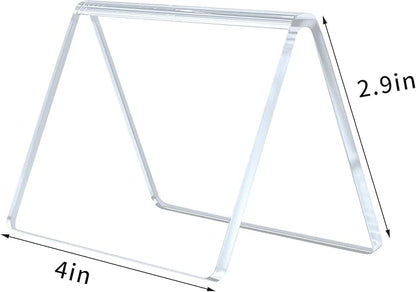 20 Pack AITEE Mini Chalkboard Signs - Acrylic Tabletop Signs for Food, Weddings, Parties & Messages