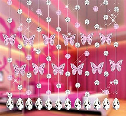 Fushing 20Pcs Chandelier Crystals, Clear Teardrop Crystal Chandelier Pendants Parts Beads, Hanging Crystals for Chandeliers (76mm, Clear)