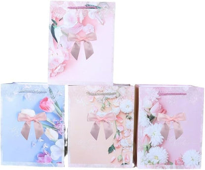 2.5" Hgzgch Light Pink Satin Ribbon Bow for Gift Wrapping, Premade Bows for Crafts, Cake, Party Favors, Handmade Bows with Double-Sided Tape, Self Adhesive Gift Bows for Presents, Treats- 50pcs