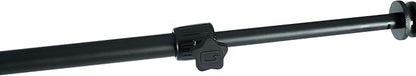 Gator Frameworks Tripod Mic Stand with Boom Arm & Soft Grip Twist Clutch Height Adjustment, Includes 3/8" and 5/8" Adapters (GFW-MIC-2020)