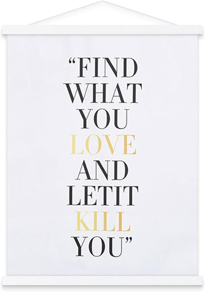 40x27 40x30 40x20 Poster Frame, Magnetic Light Wood Wooden Frame Hanger for Photo Picutre Canvas Artwork Art Print Wall Hanging (1 Pack, 40", White)