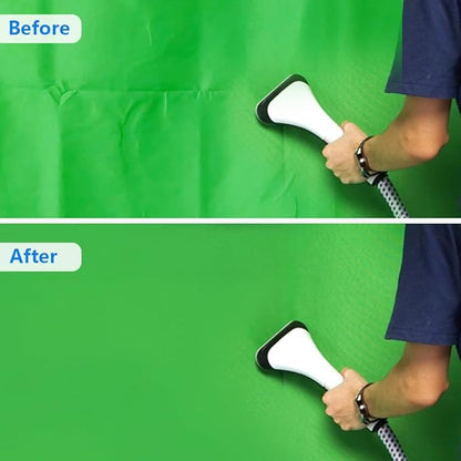 HEMMOTOP Green Screen Backdrop, 10 x 20 ft Large Chromakey Greenscreen Background Cloth for Live Streaming, Photography, Zoom, Camera Interview (Only Backdrop Without Stand)