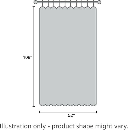Window Beige Sheer Curtains 108 Inches Long 2 Panels Sheer Curtain Basic Rod Pocket Panel for Bedroom Children Living Room Yard Kitchen (Beige, 52" W x 108" L | 2 pcs)