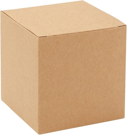 Juvale Bridesmaid Proposal Box - 100 Pack, Brown, 3 x 3 x 3 Inches - Mini Gift Boxes with Lids for Cookie & Candy