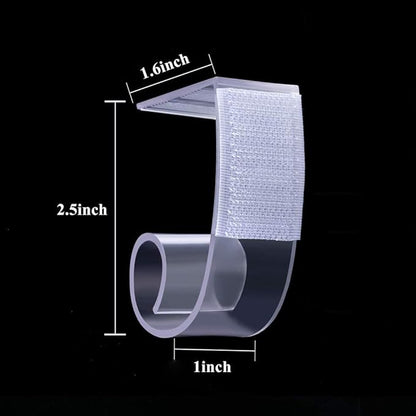 50 Pieces Table Skirt Clips Plastic Tablecloth Clips for Outdoor Party Indoor Outdoor Events 0.8-1.2"