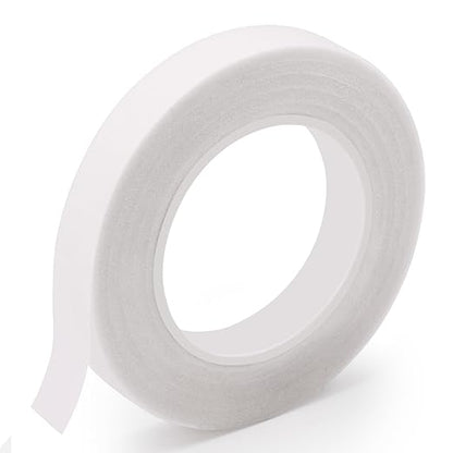 Floral Tape, 1/2inch Flower Tape, White Flower Tape for Bouquet Stem Wrap Floral Arranging Craft Projects Corsages, Wedding Bouquet