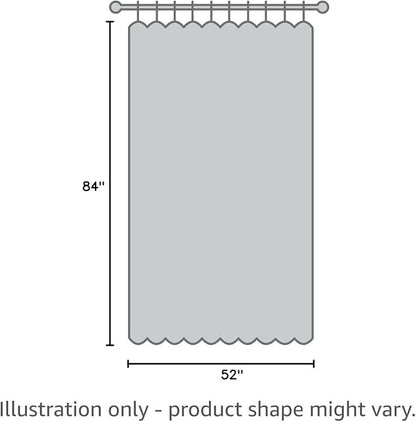 Archaeo Washed Cotton Twist Tab Curtain, 52" x 84", Oatmeal