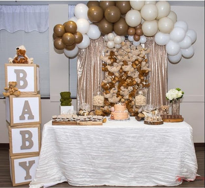 YOUR CHAIR COVERS - 60 x 102 inch Rectangular Crinkle Taffeta Tablecloth - White, Rectangle Table Linens for 6 ft Rectangular Tables, Wedding Crushed Table Cloth
