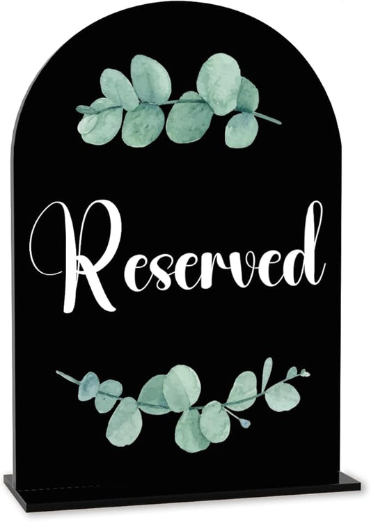 Black The Drinks are on Us Sign, Wedding Engagement Bridal Shower Party Decor for Reception Ceremony, Open Bar Signs, Weddings Table Acrylic Sign