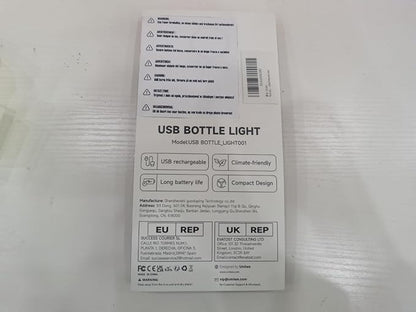 USB Bottle Lights Rechargeable Wine Bottle Fairy Lights Cork LED String Lights 20 LEDs Copper Wire for Table Party DIY Decor