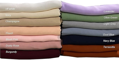 EHLDekol 13ft Sage Green Chiffon Table Runner, 29x156 Inches Romantic and Rustic Boho Wedding Runner, Sheer Bridal Party Decorations