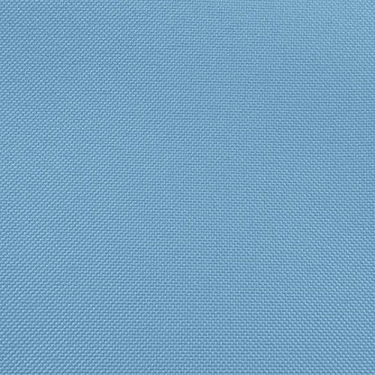 Ultimate Textile Pleat Polyester Fabric Table Skirt - Machine Washable Flame Resistant with Clips for Events, Weddings & Trade Shows, Cut & Sewn in Paterson, NJ - Light Blue, 14' Box Pleat
