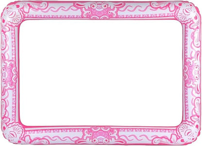 Inflatable Frame for Photo Booth and Selfies Parties Celebrations 31.5 x 23.5 (Pink)