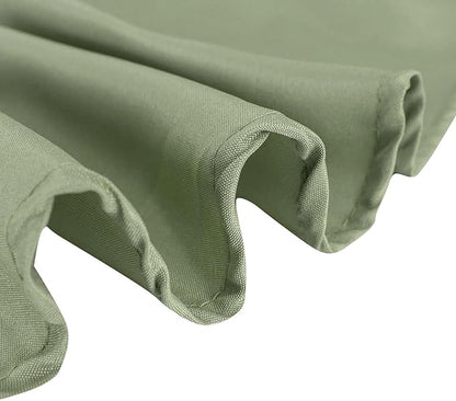 Efavormart 54x54 Eucalyptus Sage Green Wholesale Linens Seamless Polyester Square Linen Tablecloth for Wedding Banquet Party Restaurant