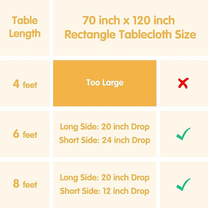 BRILLMAX 6 Pack Red Tablecloths 70 x 120 Inch for 6ft or 8ft Rectangle Tables - Rectangular Bulk Linen Polyester Fabric Washable Cloth Cover for Wedding Reception Banquet Birthday Party
