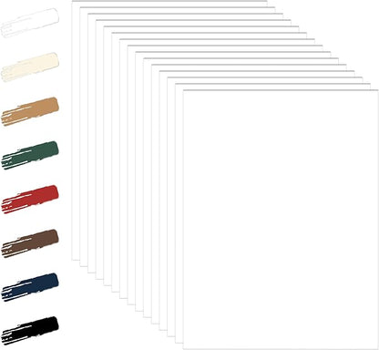 100 Sheets White Cardstock 8.5 x 11 Printer Paper, 92lb Heavyweight Crafting Paper Card Stock for Wedding, School, Memus, Making Cards, Business Cards, Invitations, Certificate