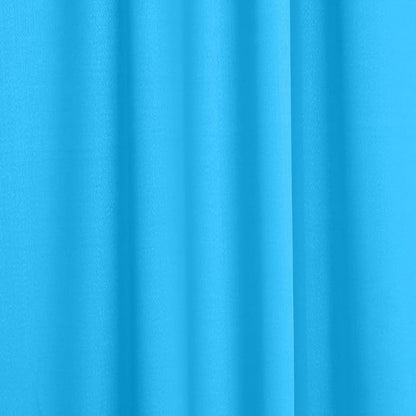 AK TRADING CO. 10 feet x 10 feet Polyester Backdrop Drapes Curtains Panels with Rod Pockets - Wedding Ceremony Party Home Window Decorations - Turquoise (Pack of 24)