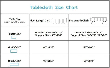 SquarePie Sequin Tablecloth 90 x 132 Inch White Sparkly Table Cloth for Wedding Party