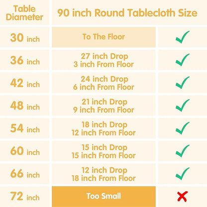 BRILLMAX 8 Pack Pink Round Tablecloths 90 Inch - Circle Bulk Linen Polyester Fabric Washable Table Cloth Cover for Wedding Reception Banquet Birthday Party Buffet Restaurant
