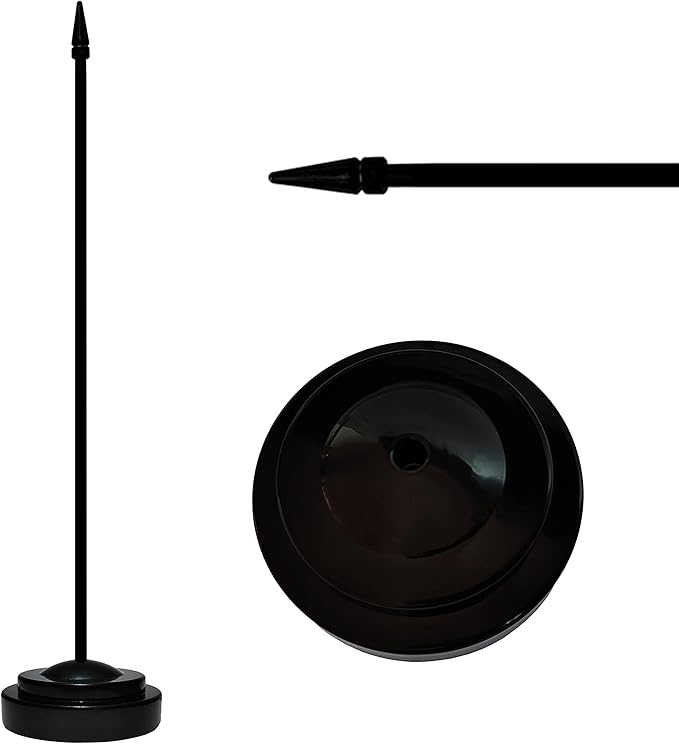 12 Pack Cuba Desk Flags Set, Cuban Small Mini Table Office Flags with Black Pole, Home and Office Decoration, Festival Celebrations
