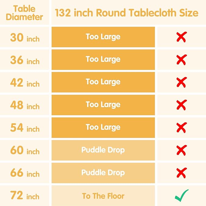 BRILLMAX 6 Pack Pink Round Tablecloths 132 Inch - Circle Bulk Linen Polyester Fabric Washable Table Cloth Cover for Wedding Reception Banquet Birthday Party Buffet Restaurant