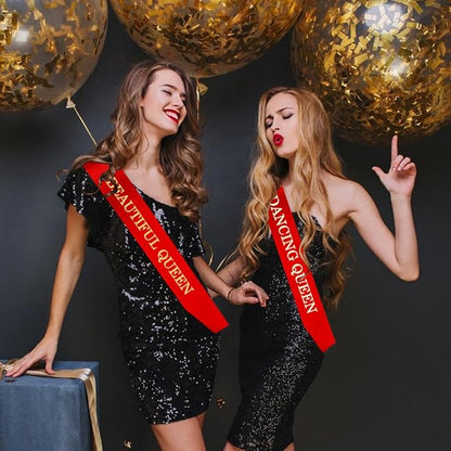 Blank Sash 16 PCS Sashes DIY Satin Sash Chair Sashes Scout Sash President Sash Senior Sash Scout Sash Wedding Party Sash