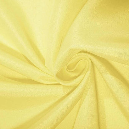 Efavormart 70" Yellow Square Polyester Tablecloth for Dining Table, Wedding, Party, Event, Banquet, Restaurant Decoration