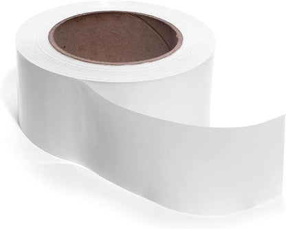 TCDesignerProducts White Metallic Streamer, 2 Inches x 500 Foot