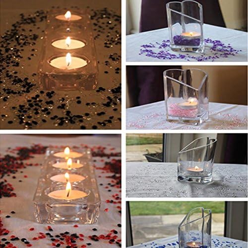 10000 pcs/Pack Wedding Table Scatter Confetti Crystals Acrylic Diamonds Vase Fillers 4.5 mm Rhinestones for Wedding, Bridal Shower, Vase Beads Decorations (Dark Green)